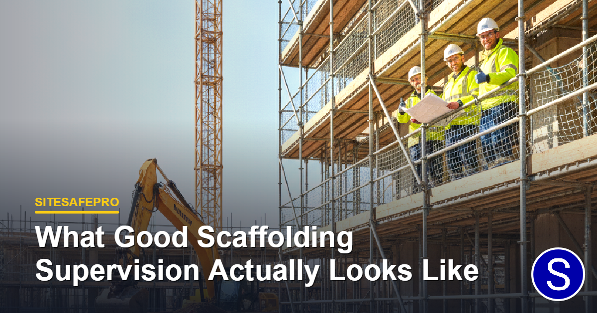 What Good Scaffolding Supervision Actually Looks Like
