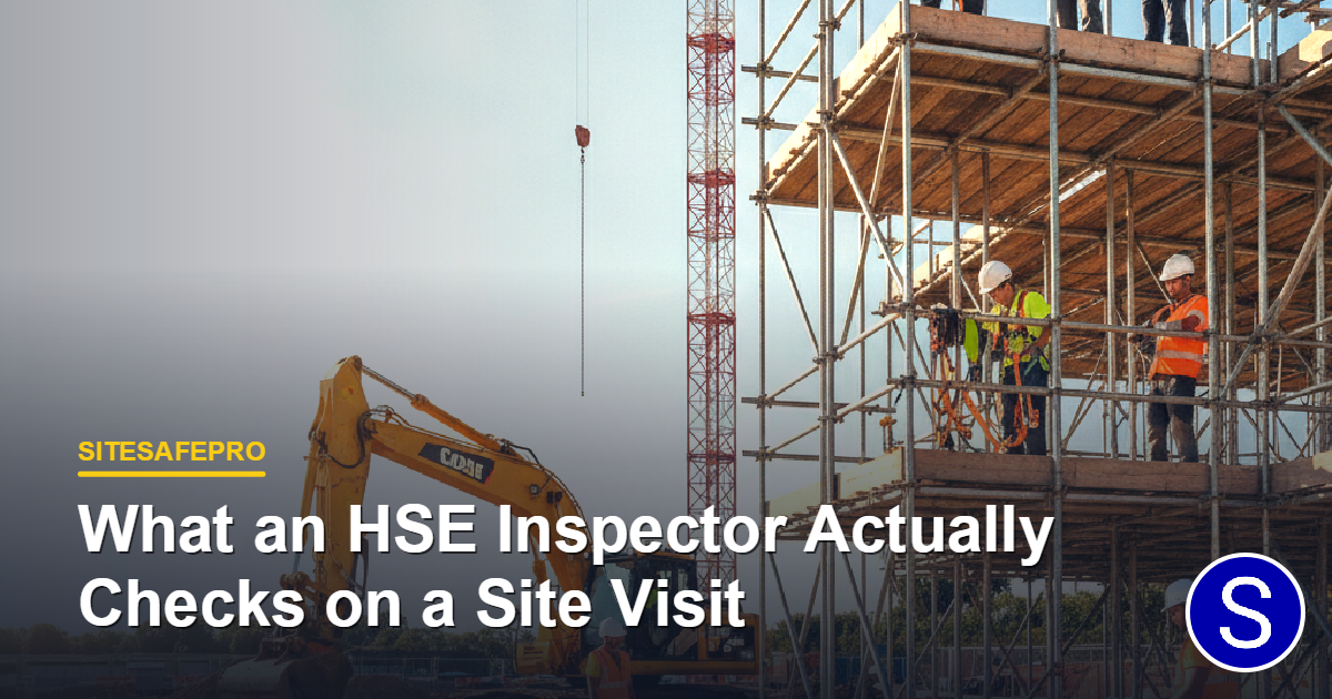What an HSE Inspector Actually Checks on a Site Visit